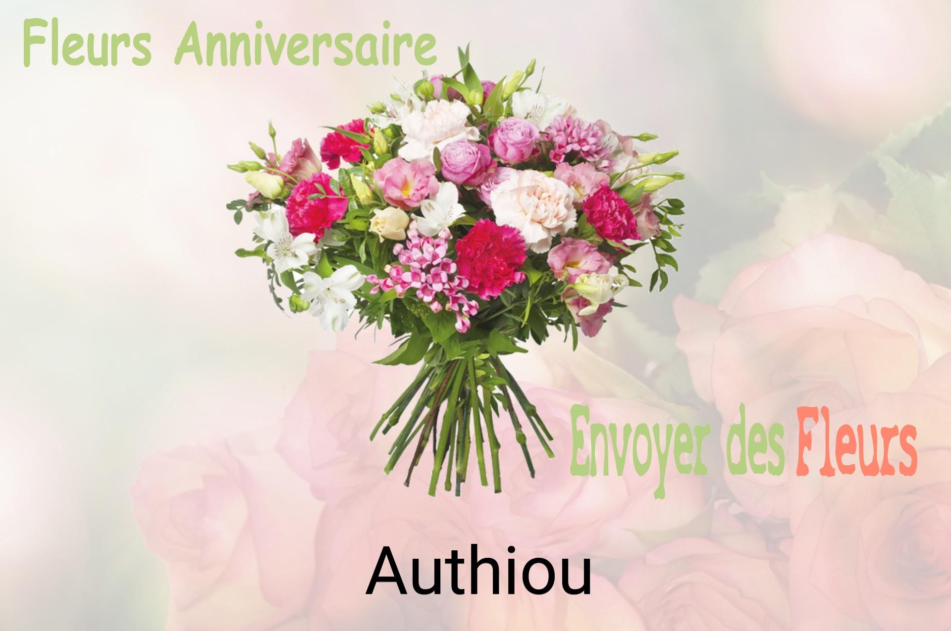 Bouquet de fleurs d’anniversaire livré à Authiou